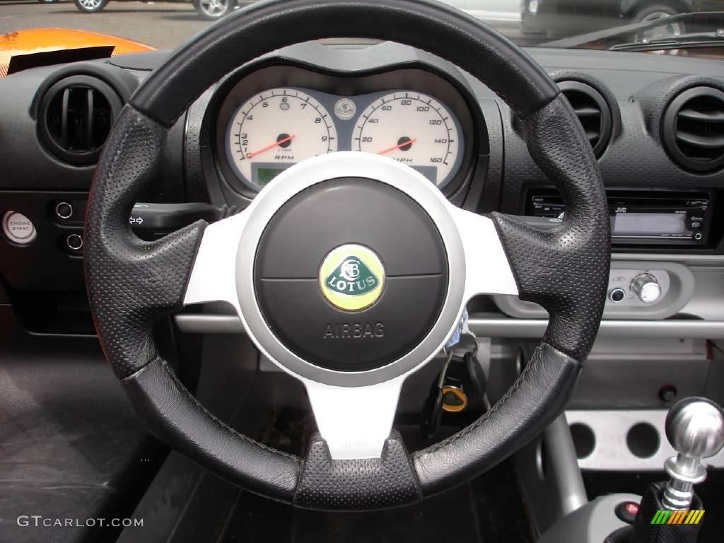 2005 Lotus Elise Standard Elise Model Black Steering Wheel Photo #11566727