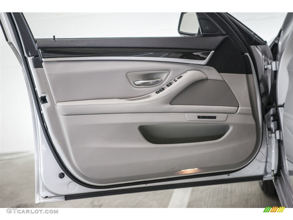 2013 5 Series ActiveHybrid 5 - Titanium Silver Metallic / Black photo #22