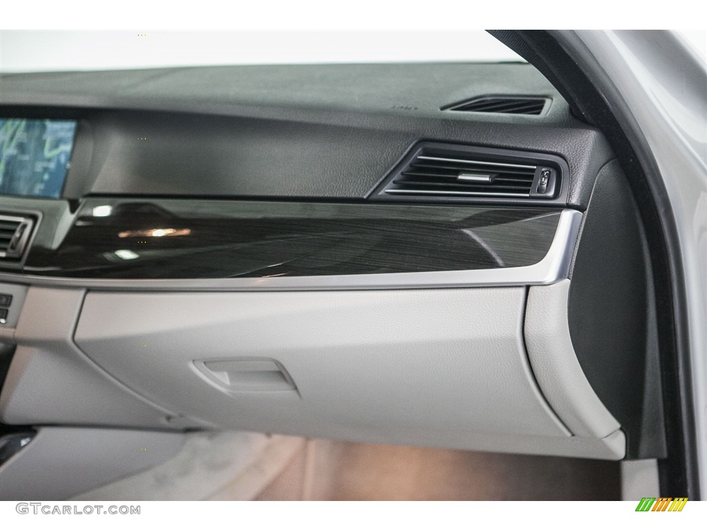 2013 5 Series ActiveHybrid 5 - Titanium Silver Metallic / Black photo #23