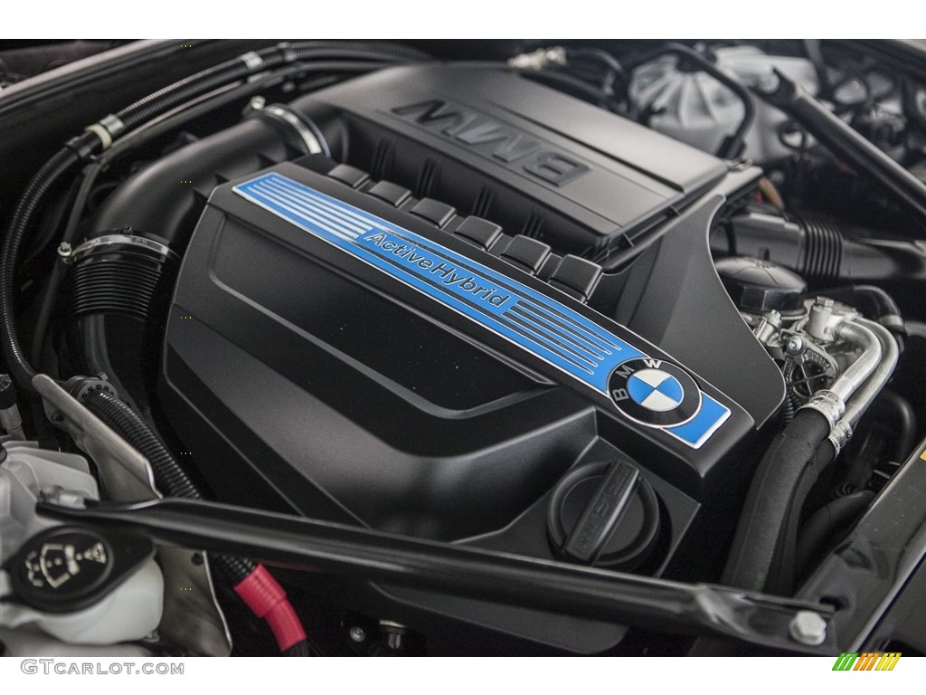 2013 5 Series ActiveHybrid 5 - Titanium Silver Metallic / Black photo #26