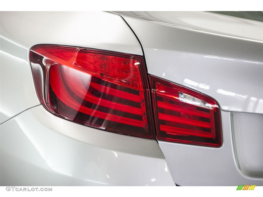 2013 5 Series ActiveHybrid 5 - Titanium Silver Metallic / Black photo #29