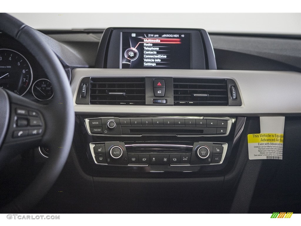2017 3 Series 320i Sedan - Mineral Grey Metallic / Black photo #5