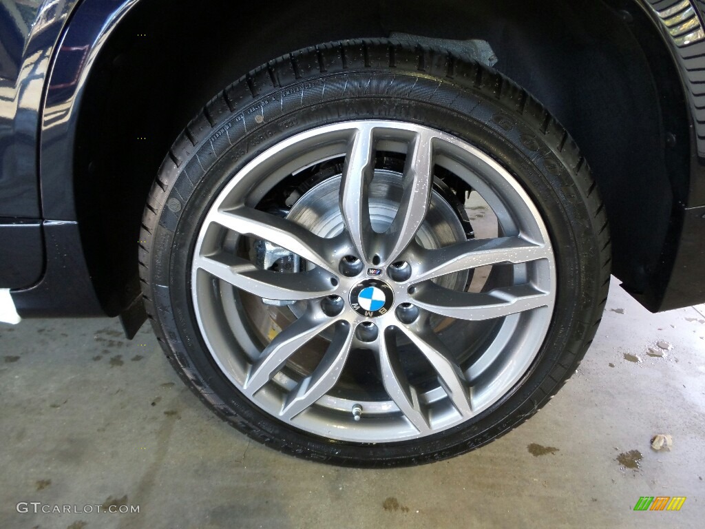 2017 X3 xDrive35i - Carbon Black Metallic / Saddle Brown photo #4