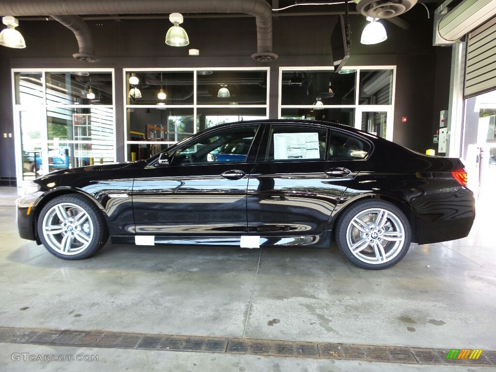 2016 5 Series 550i xDrive Sedan - Jet Black / Black photo #1