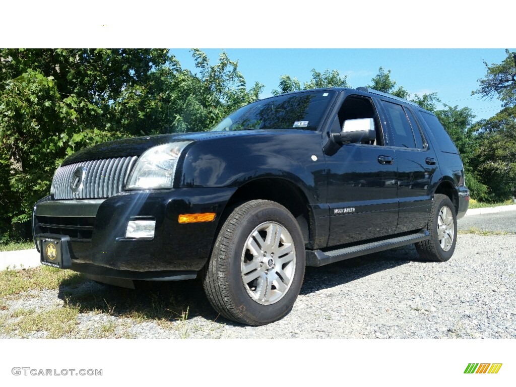 2007 Mountaineer Premier AWD - Black / Charcoal Black photo #1