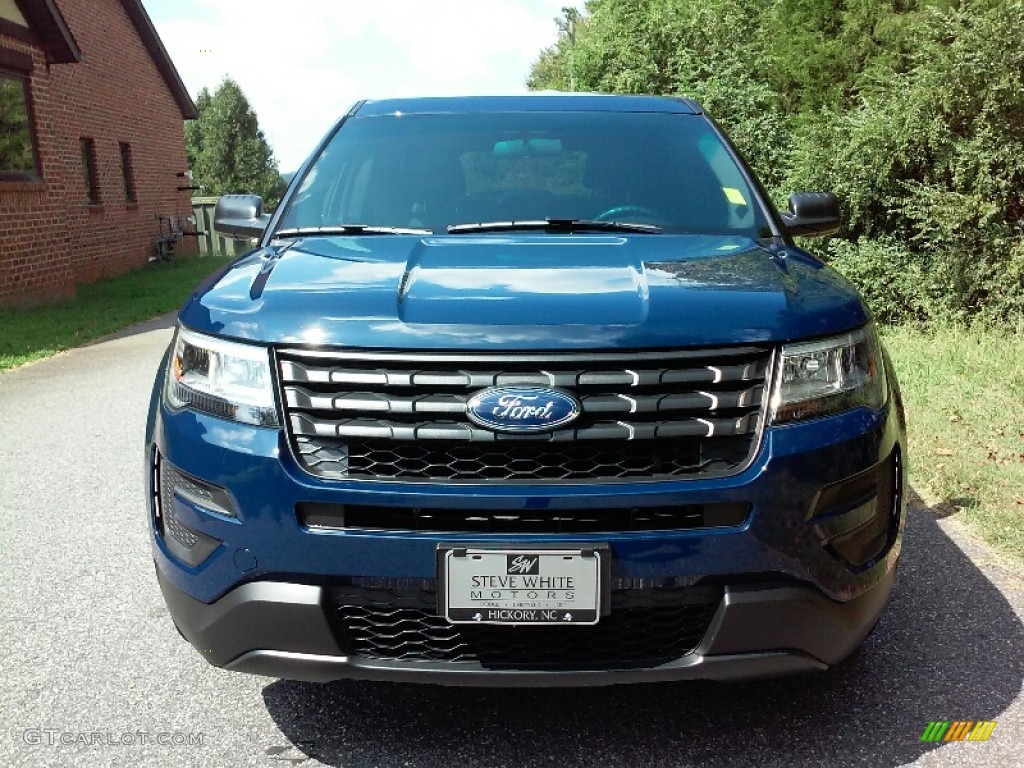 2016 Explorer Police Interceptor 4WD - Royal Blue / Ebony Black photo #3