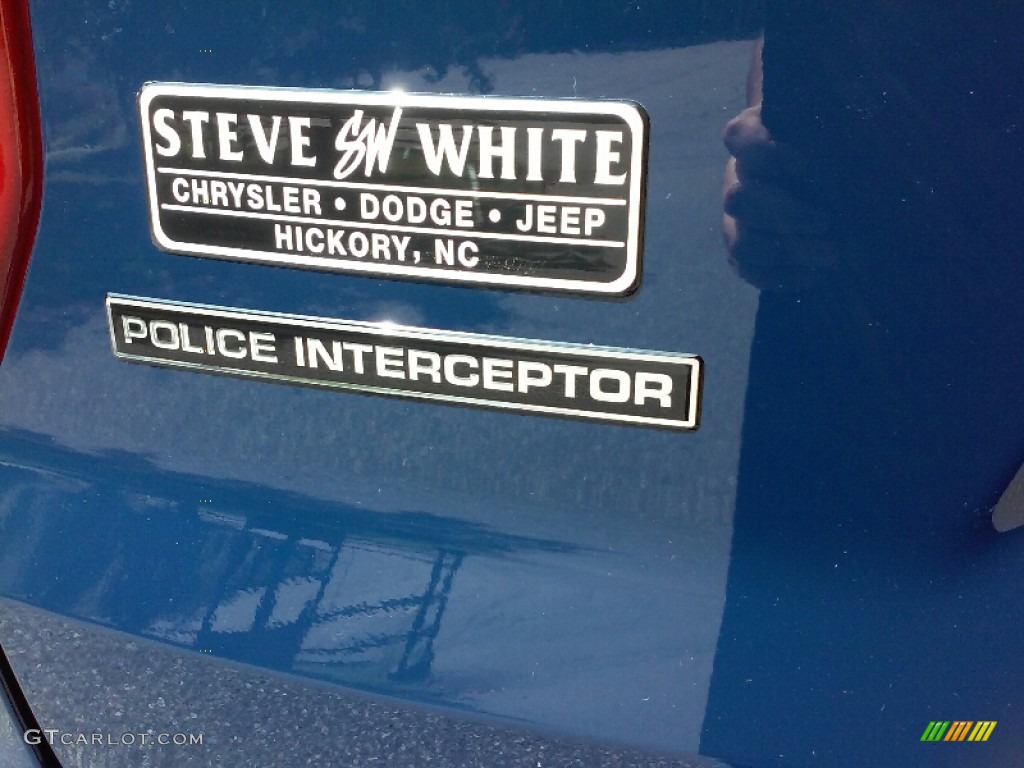 2016 Explorer Police Interceptor 4WD - Royal Blue / Ebony Black photo #27
