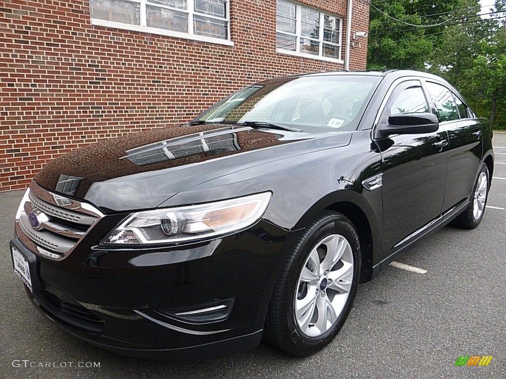 2011 Taurus SEL AWD - Ebony Black / Light Stone photo #1