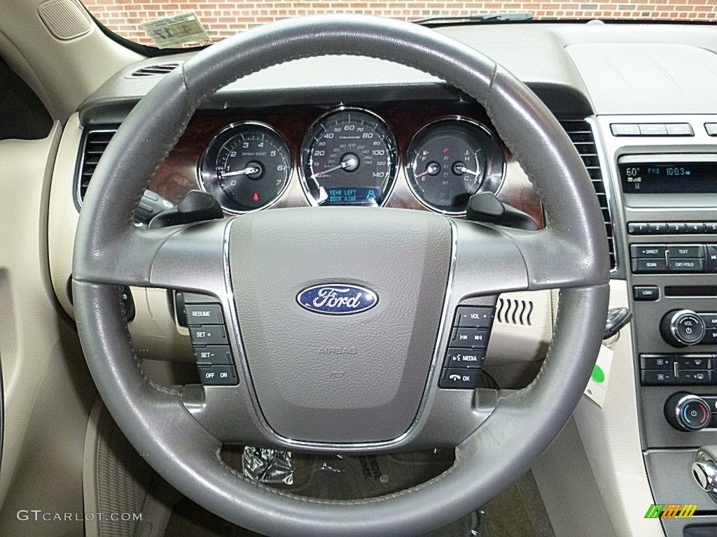 2011 Taurus SEL AWD - Ebony Black / Light Stone photo #24
