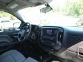 2014 Silver Ice Metallic Chevrolet Silverado 1500 WT Double Cab 4x4  photo #4