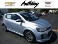 Arctic Blue Metallic 2017 Chevrolet Sonic LT Hatchback