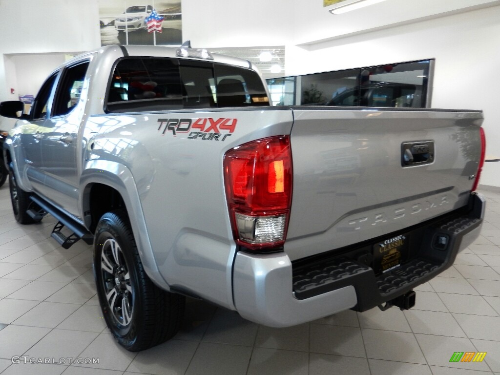 Silver Sky Metallic 2017 Toyota Tacoma TRD Sport Double Cab 4x4 Exterior Photo #115674880