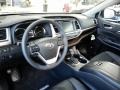 Black 2016 Toyota Highlander Limited AWD Interior Color