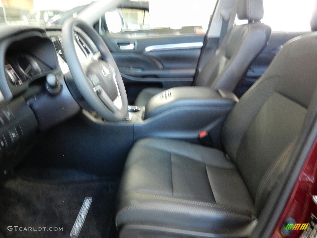 2016 Highlander Limited AWD - Ooh La La Rouge Mica / Black photo #3