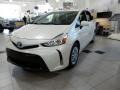 Front 3/4 View of 2017 Prius v Four