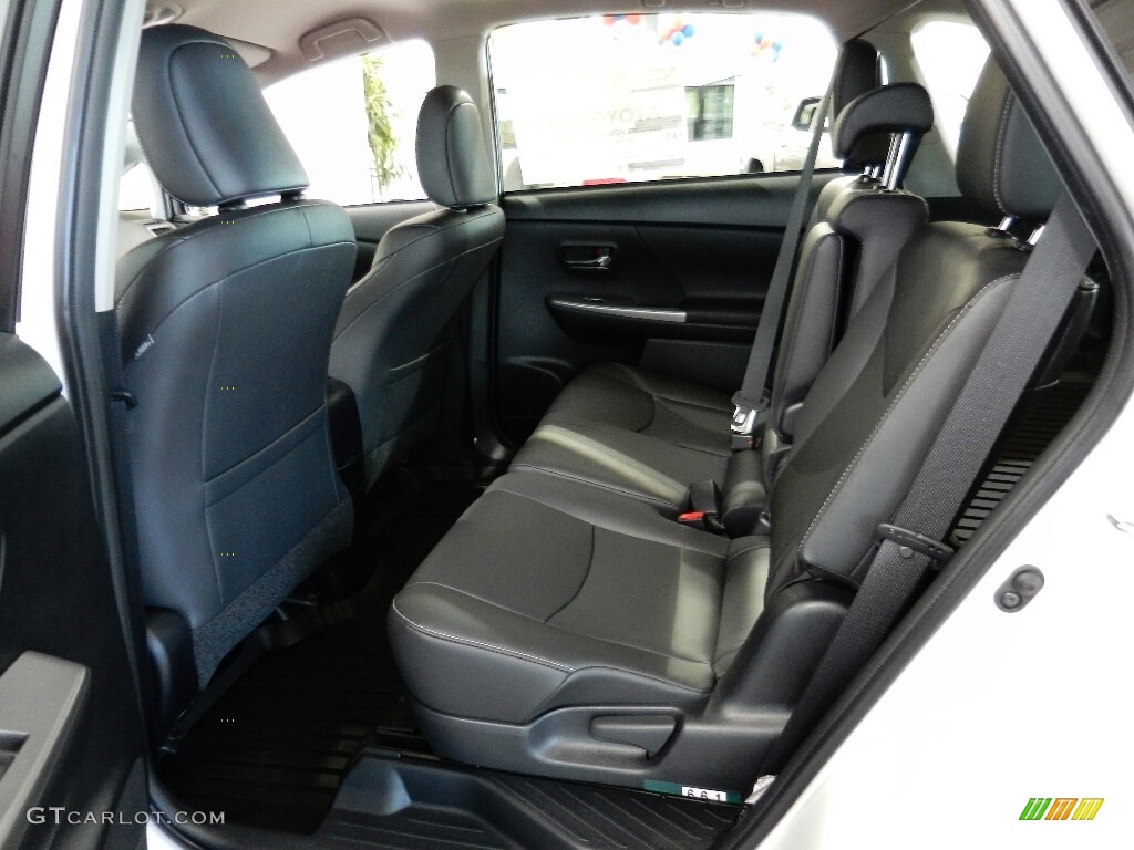 2017 Toyota Prius v Four Interior Color Photos
