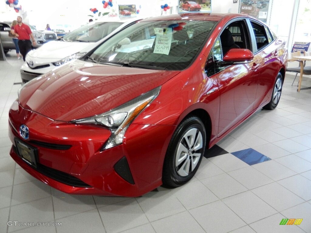 Hypersonic Red 2016 Toyota Prius Two Exterior Photo #115675885