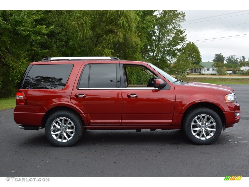 Ruby Red 2017 Ford Expedition Limited Exterior Photo #115677856