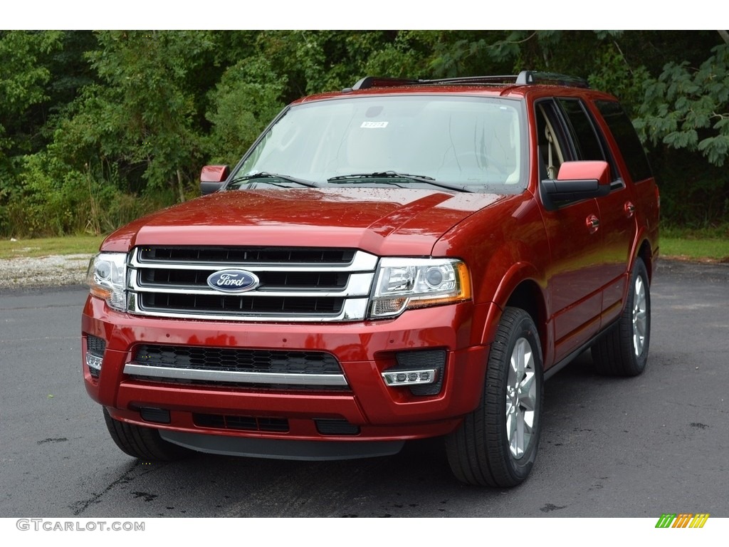 Ruby Red 2017 Ford Expedition Limited Exterior Photo #115678159