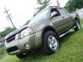 2001 Gold Rush Metallic Nissan Frontier SE V6 Crew Cab 4x4  photo #1