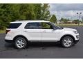 2017 White Platinum Ford Explorer XLT  photo #2