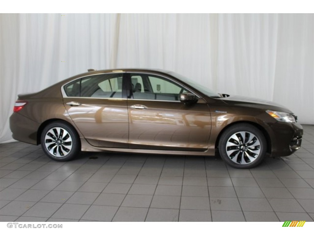 Mandarin Gold Metallic 2017 Honda Accord Hybrid Touring Sedan Exterior Photo #115679845