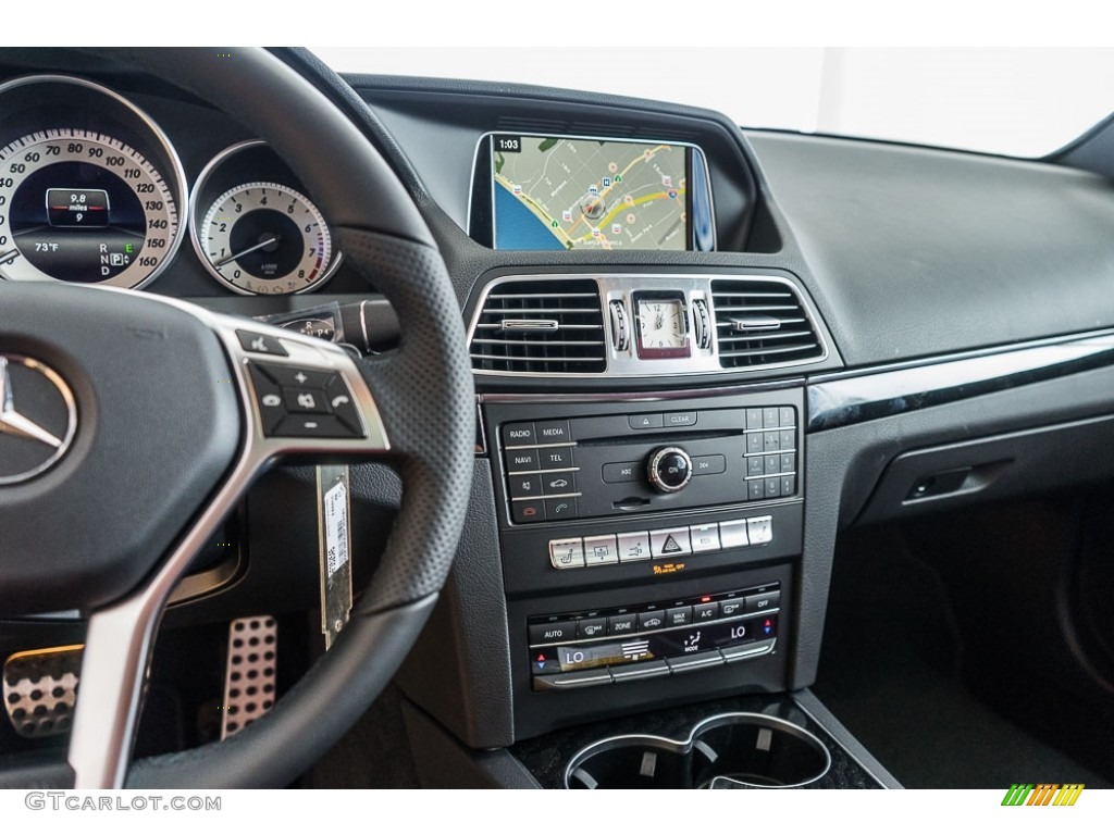 2017 Mercedes-Benz E 400 Coupe Red/Black Dashboard Photo #115680253