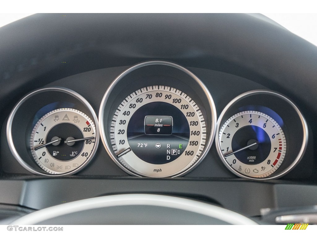 2017 Mercedes-Benz E 400 Coupe Gauges Photo #115680503