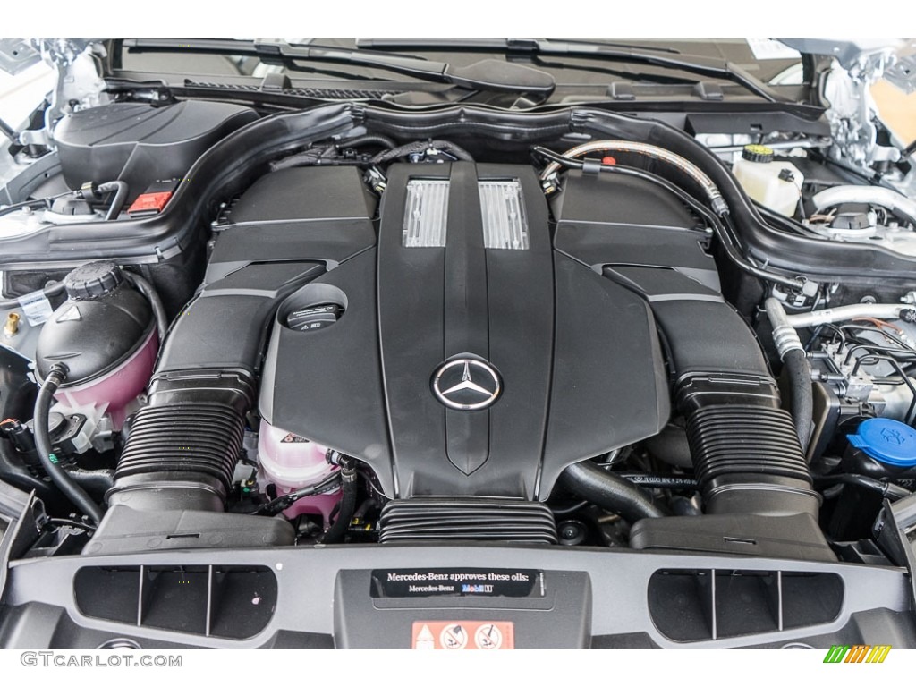 2017 Mercedes-Benz E 400 Coupe 3.0 Liter Turbocharged DOHC 24-Valve VVT V6 Engine Photo #115680574