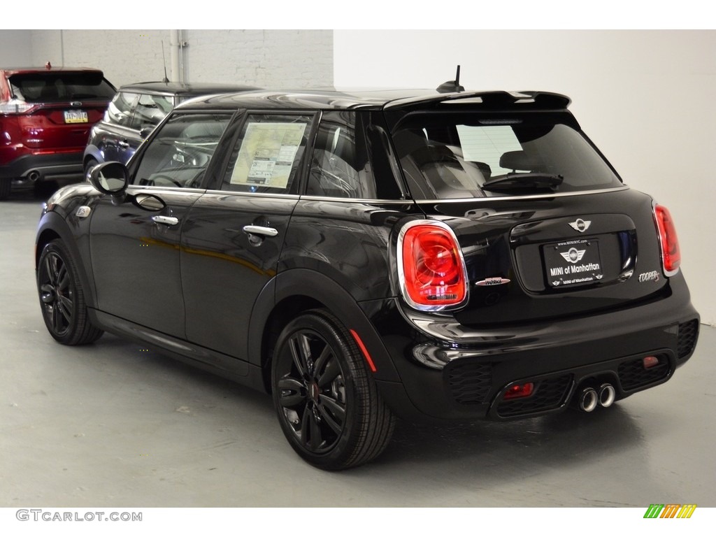 2017 Hardtop Cooper S 4 Door - Midnight Black Metallic / Carbon Black photo #4