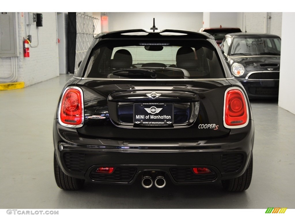 2017 Hardtop Cooper S 4 Door - Midnight Black Metallic / Carbon Black photo #5