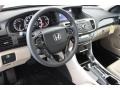 Ivory 2017 Honda Accord LX Sedan Dashboard