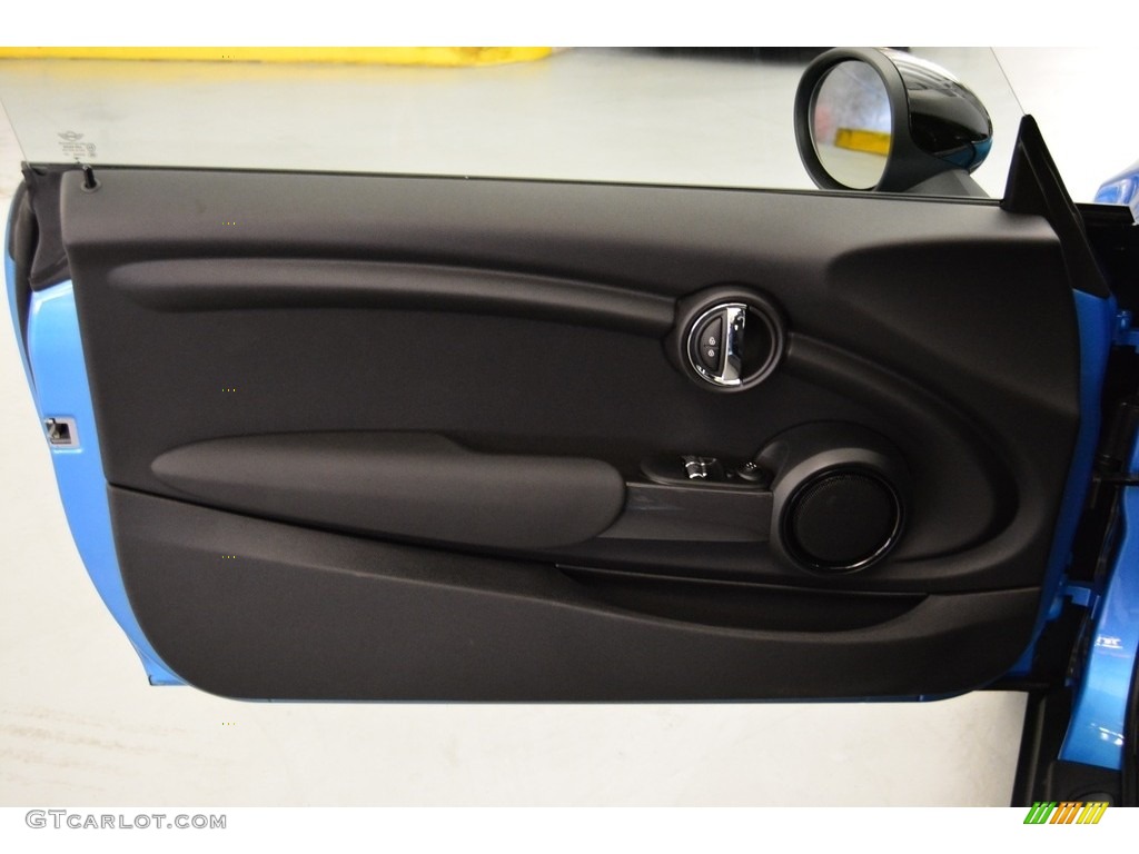 2017 Mini Hardtop Cooper 2 Door Double Stripe Carbon Black Door Panel Photo #115681267