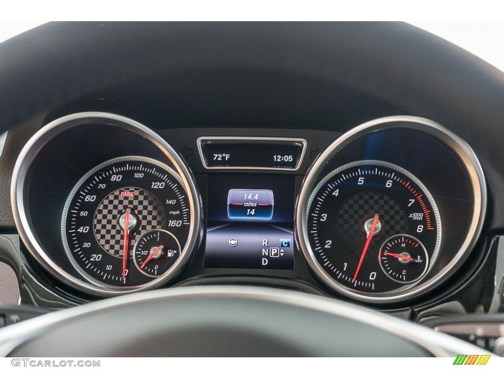 2017 Mercedes-Benz GLE 350 4Matic Gauges Photo #115681429