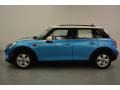 2017 Electric Blue Metallic Mini Hardtop Cooper 4 Door  photo #3