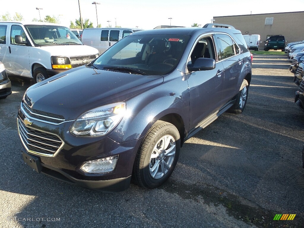 2017 Equinox LT AWD - Blue Velvet Metallic / Jet Black photo #1