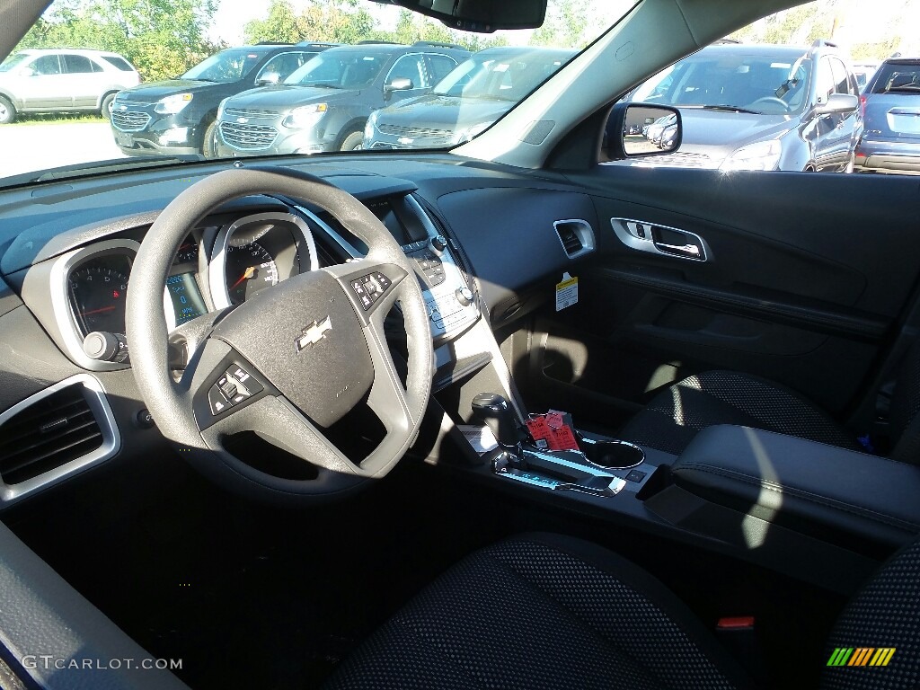 2017 Equinox LS AWD - Nightfall Gray Metallic / Jet Black photo #7