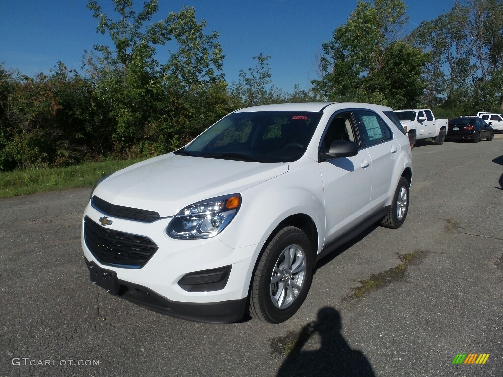 2017 Equinox LS AWD - Summit White / Jet Black photo #1
