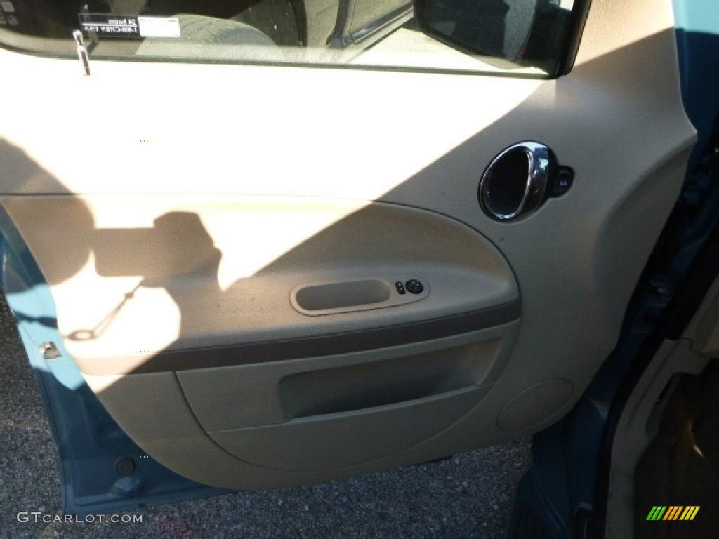 2007 HHR LT - Golden Teal Metallic / Cashmere Beige photo #8