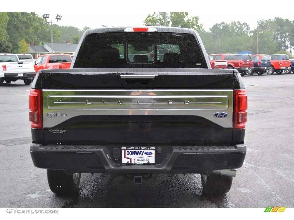 2016 F150 Limited SuperCrew 4x4 - Shadow Black / Limited Mojave photo #4