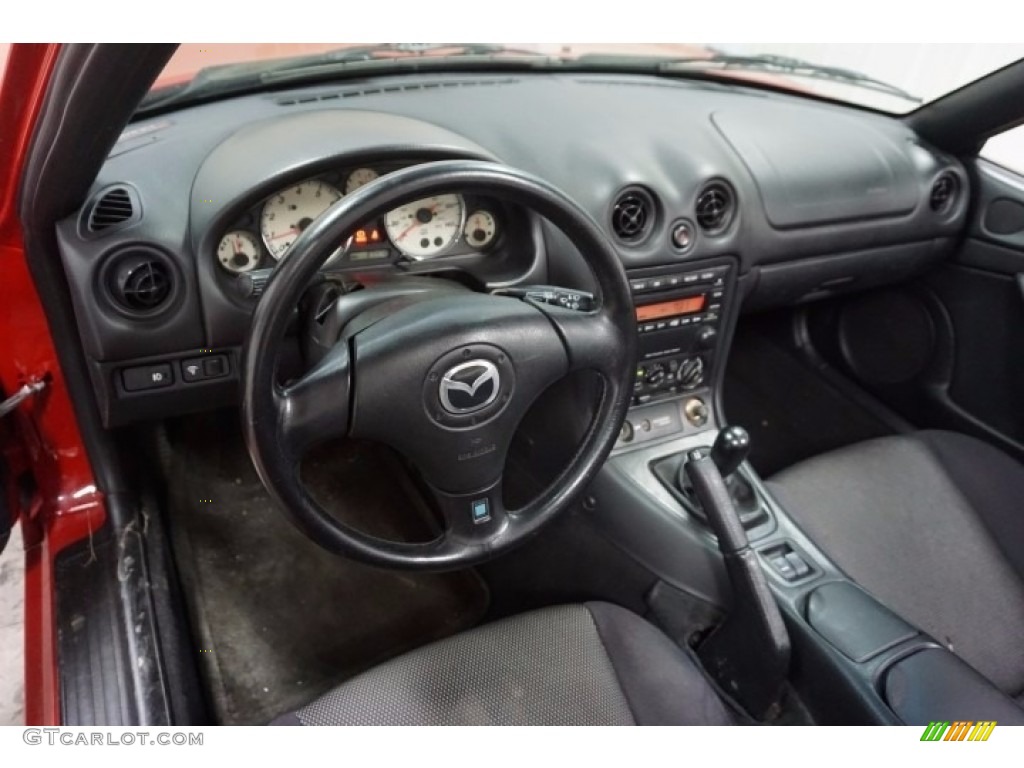 2002 MX-5 Miata LS Roadster - Classic Red / Tan photo #20