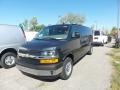 2017 Graphite Metallic Chevrolet Express 3500 Passenger LT  photo #1