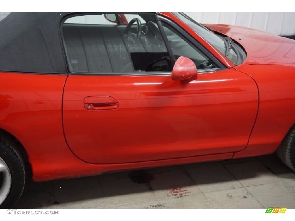 2002 MX-5 Miata LS Roadster - Classic Red / Tan photo #38