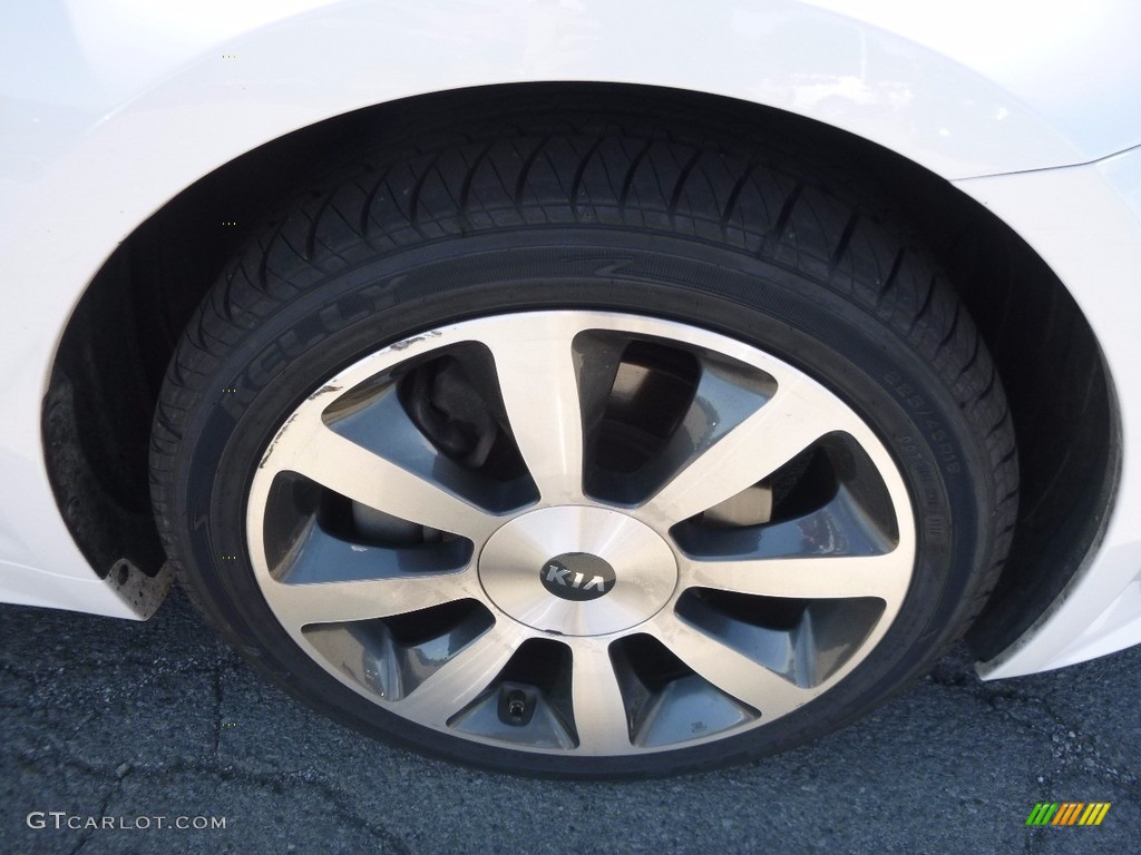 2012 Optima SX - Snow White Pearl / Black photo #9