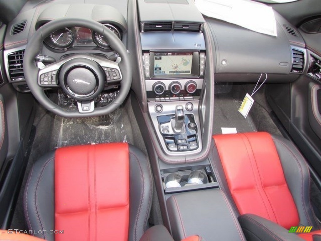 2017 Jaguar F-TYPE R AWD Convertible Dashboard Photos