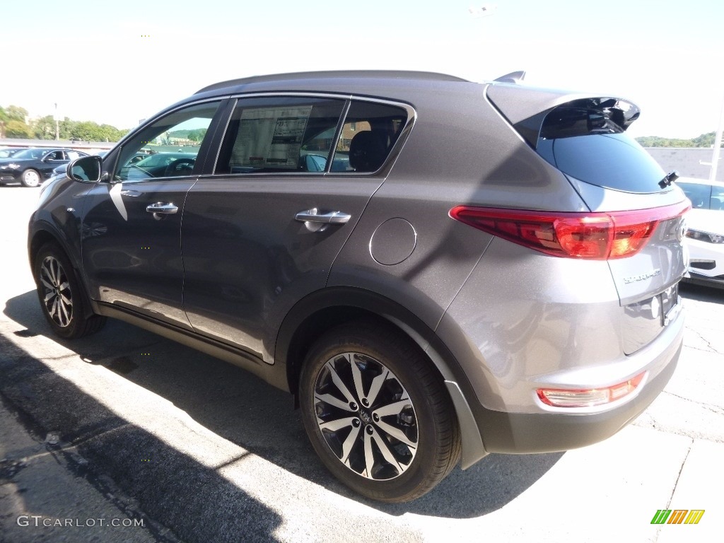 2017 Sportage EX AWD - Mineral Silver / Black photo #4