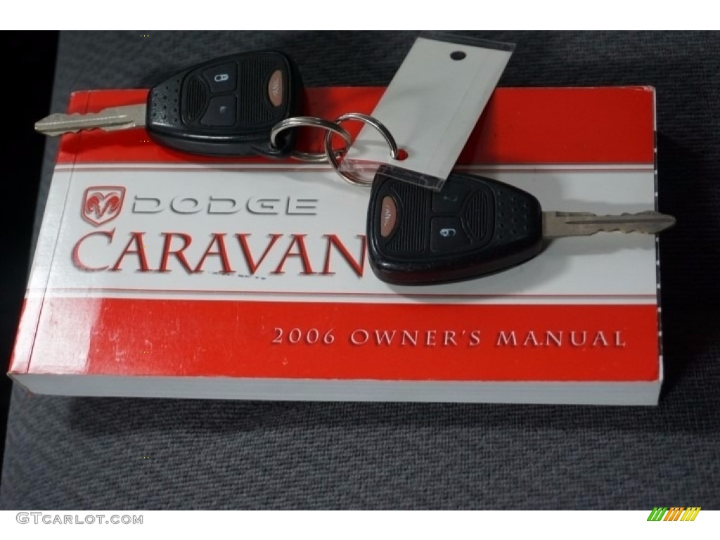 2006 Caravan SXT - Bright Silver Metallic / Medium Slate Gray photo #41