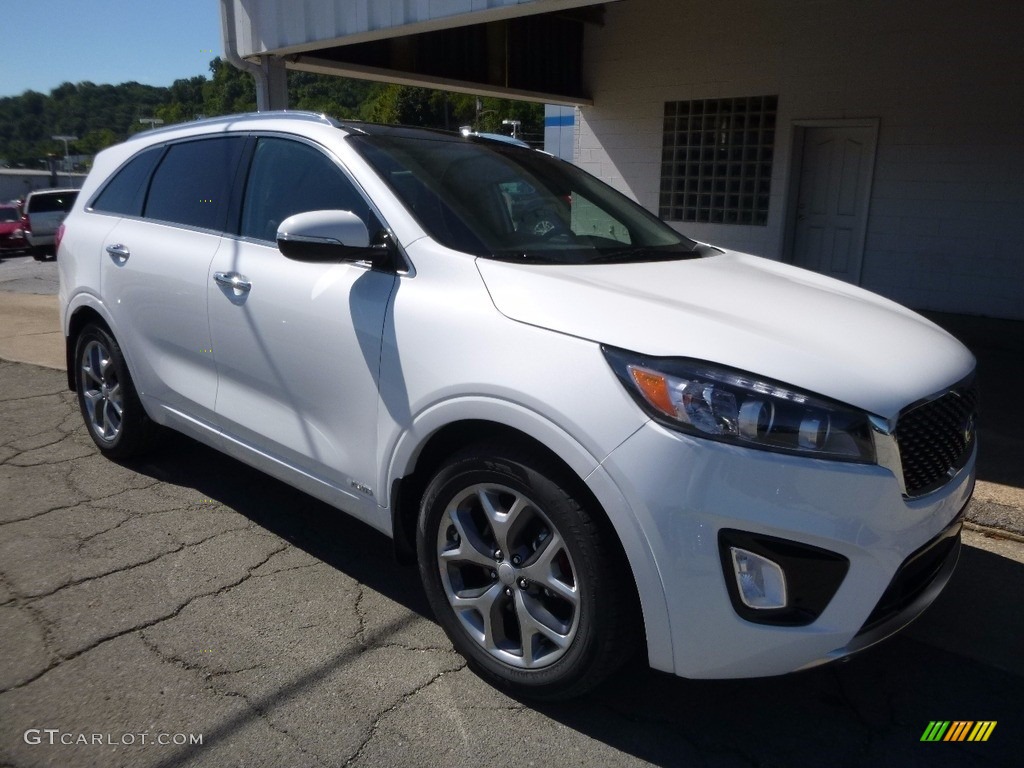 Snow White Pearl 2017 Kia Sorento SX V6 AWD Exterior Photo #115688173