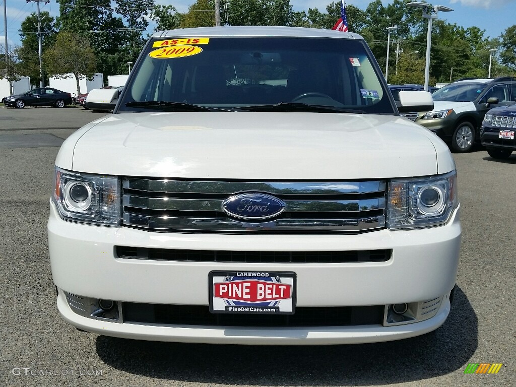 2009 Flex SEL AWD - White Suede Clearcoat / Charcoal Black photo #2