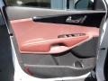 Black 2017 Kia Sorento SX V6 AWD Door Panel
